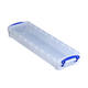 Opbergbox Really Useful 0.8 liter 355x100x40mm transparant wit