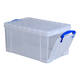 Opbergbox Really Useful 14 liter 395x255x210mm transparant wit