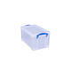 Opbergbox Really Useful 8 liter 340x200x175mm transparant wit