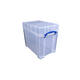 Opbergbox Really Useful 19 liter 395x255x330mm transparant wit