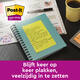 Memoblok Post-it 6445 Super Sticky 152x101mm assorti 3st