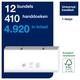 Handdoek Tork H5 PeakServe Universal 1-laags 201x225mm 12x410 vel wit 100585