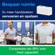 Handdoek Tork H5 PeakServe Universal 1-laags 201x225mm 12x410 vel wit 100585