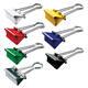 Papierklem MAUL 215 foldback 19mm capaciteit 7mm assorti 12 stuks