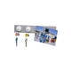 Papierklem MAUL 215 foldback 19mm capaciteit 7mm assorti 12 stuks
