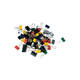 Papierklem MAUL 215 foldback 19mm capaciteit 7mm assorti 12 stuks