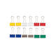 Papierklem MAUL 215 foldback 19mm capaciteit 7mm assorti 12 stuks