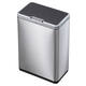 Afvalbak EKO Mirage met sensor 20+20liter RVS mat