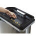 Afvalbak EKO Mirage met sensor 20+20liter RVS mat