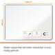 Whiteboard Nobo Premium Plus 90x120cm staal
