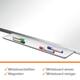 Whiteboard Nobo Premium Plus 50x89cm emaille
