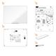 Whiteboard Nobo Impression Pro 90x120cm staal