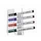 Whiteboard stifthouder MAUL universeel acryl magnetisch voor 4 stiften