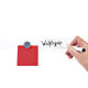 Wandlijst MAUL Standard zelfklevend 50cm incl 2 magneten wit
