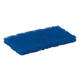 Schuurspons Vikan medium 125x245x23mm blauw nylon