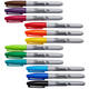 Viltstift Sharpie rond fijn assorti blister à 12 stuks