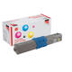 Toner Quantore alternatief tbv Oki 46471101 geel