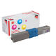 Toner Quantore alternatief tbv Oki 44844506 rood