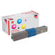 Toner Quantore alternatief tbv Oki 46490605 geel