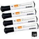 Whiteboardmarker Nobo Glide rond zwart 2mm