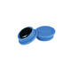 Magneet Nobo 13mm blauw 10 stuks