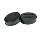 Magneet Nobo 32mm zwart 10 stuks