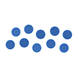 Magneet Nobo 32mm blauw 10 stuks