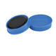 Magneet Nobo 32mm blauw 10 stuks