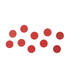Magneet Nobo 24mm rood 10 stuks