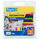 Lijmpatroon Rapid 7mm 5 kleuren assorti 36 stuks