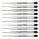 Balpenvulling Parker Quinkflow medium zwart blister à 10 stuks