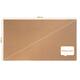 Prikbord Nobo Impression Pro widescreen 69x122cm kurk