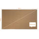 Prikbord Nobo Impression Pro widescreen 50x89cm kurk