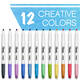 Markeerstift Sharpie S-note assorti blister à 12 stuks
