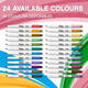 Markeerstift Sharpie S-note assorti blister à 12 stuks