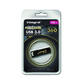USB stick 3.0 Integral Secure 360 USB-A 128GB zwart