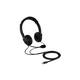 Headset Kensington USB-C Hi-Fi met microfoon zwart