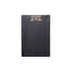 Klembord MAUL A5 staand PVC zwart