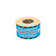 Waarschuwingsetiket Rillprint documents enclosed 46x125mm blauw 250 stuks