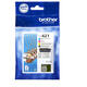 Inktcartridge Brother LC-421 zwart + 3 kleuren