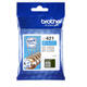 Inktcartridge Brother LC-421C blauw
