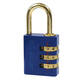 Hangslot MasterLock combinatieslot messing 30mm