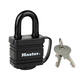 Hangslot MasterLock stiftcilinder gelamineerd staal 40mm