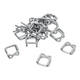 Metalen gespen IEZZY tbv textielband 13mm 1000 stuks