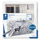 Houtskoolpotloodset  Staedtler Design Journey 12-delig