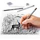 Houtskoolpotloodset Staedtler Design Journey 12-delig