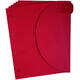 Smartfolder geperforeerde opbergmappen A4 Rood 6 stuks