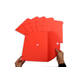 Smartfolder geperforeerde opbergmappen A4 Rood 6 stuks