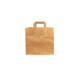 Tas IEZZY kraft papier 26x17x25cm (bxdxh) bruin 250 stuks