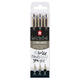 Fineliner Sakura Pigma Micron 05 set zwart & grijs 3 maten